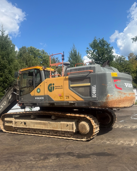 Demontering av Volvo EC480EL (2017)