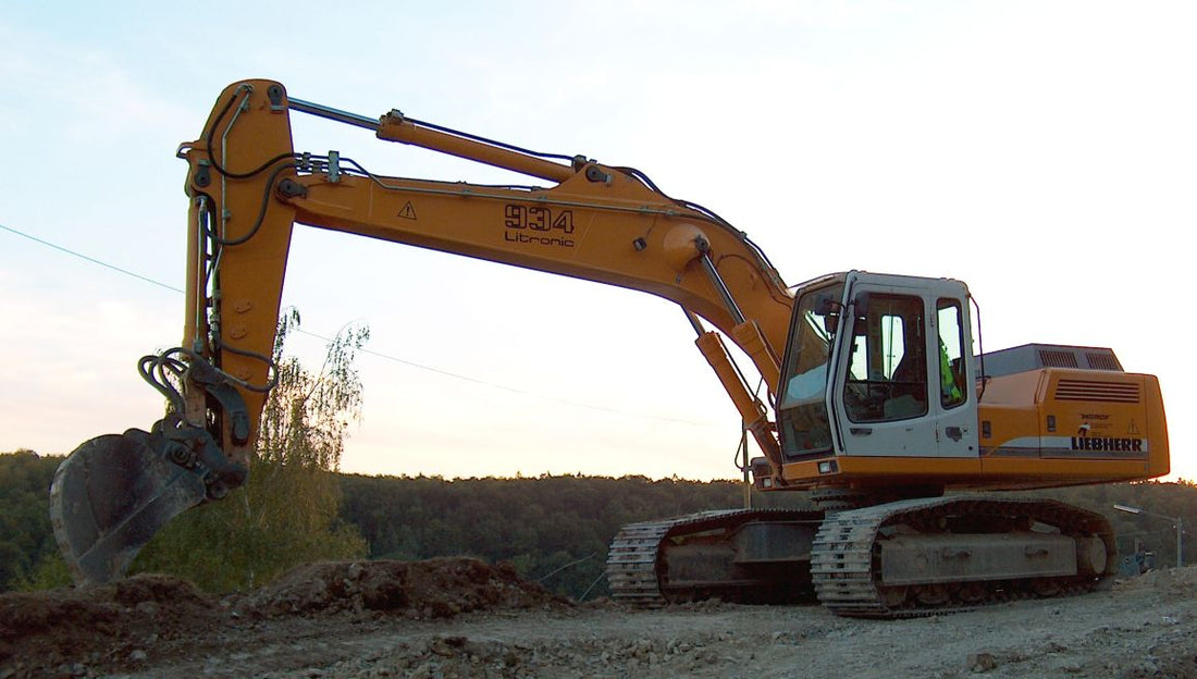Liebherr - från tornkran till hydraulgrävare