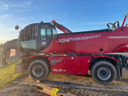 Invänatar demontering Magni RTH 6.35 teleskoplastare