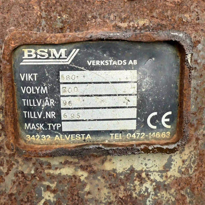 Planeringsskopa stel bsm | Åkerman H7MB