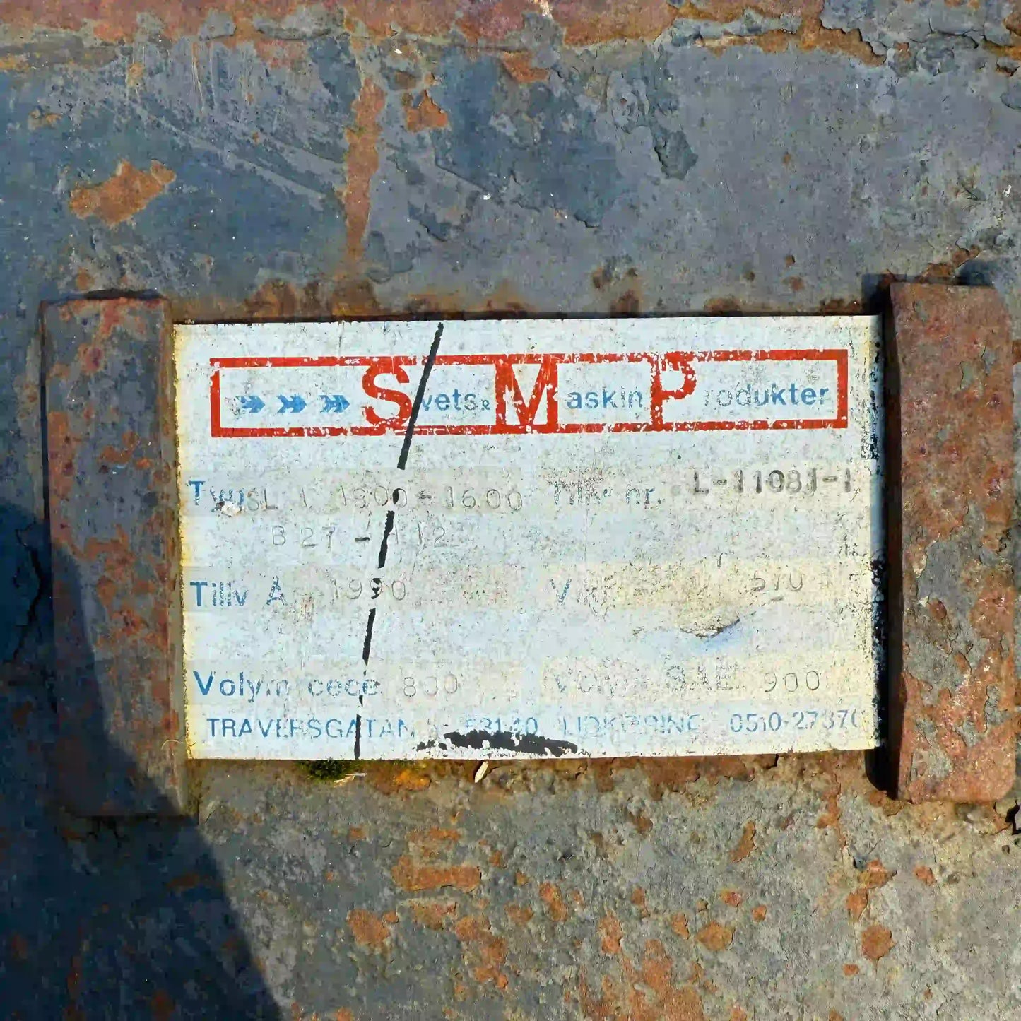 Planeringsskopa stel