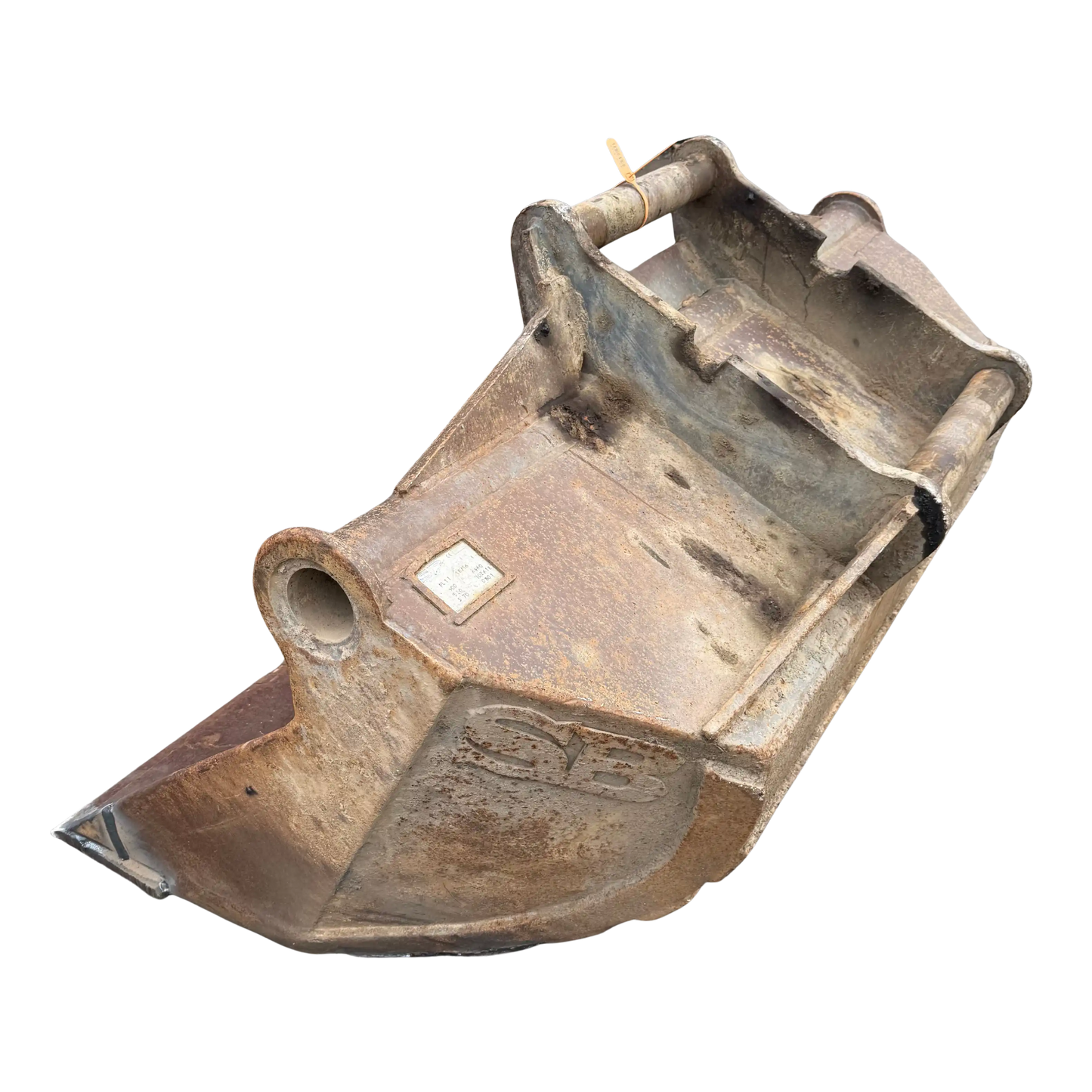 Rigid grading bucket