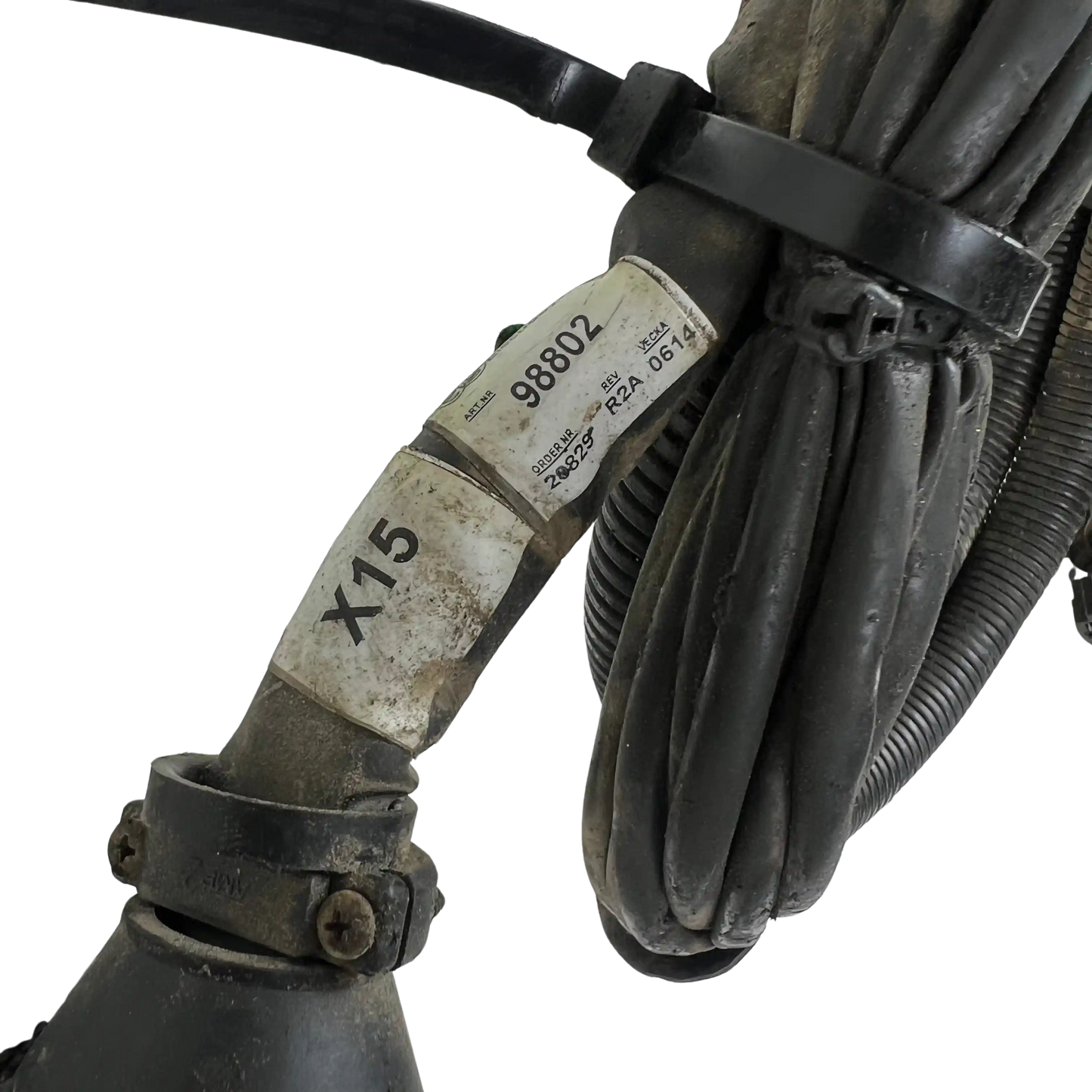 El-kablage grävventil till hytt | 98802 | Huddig 1160D