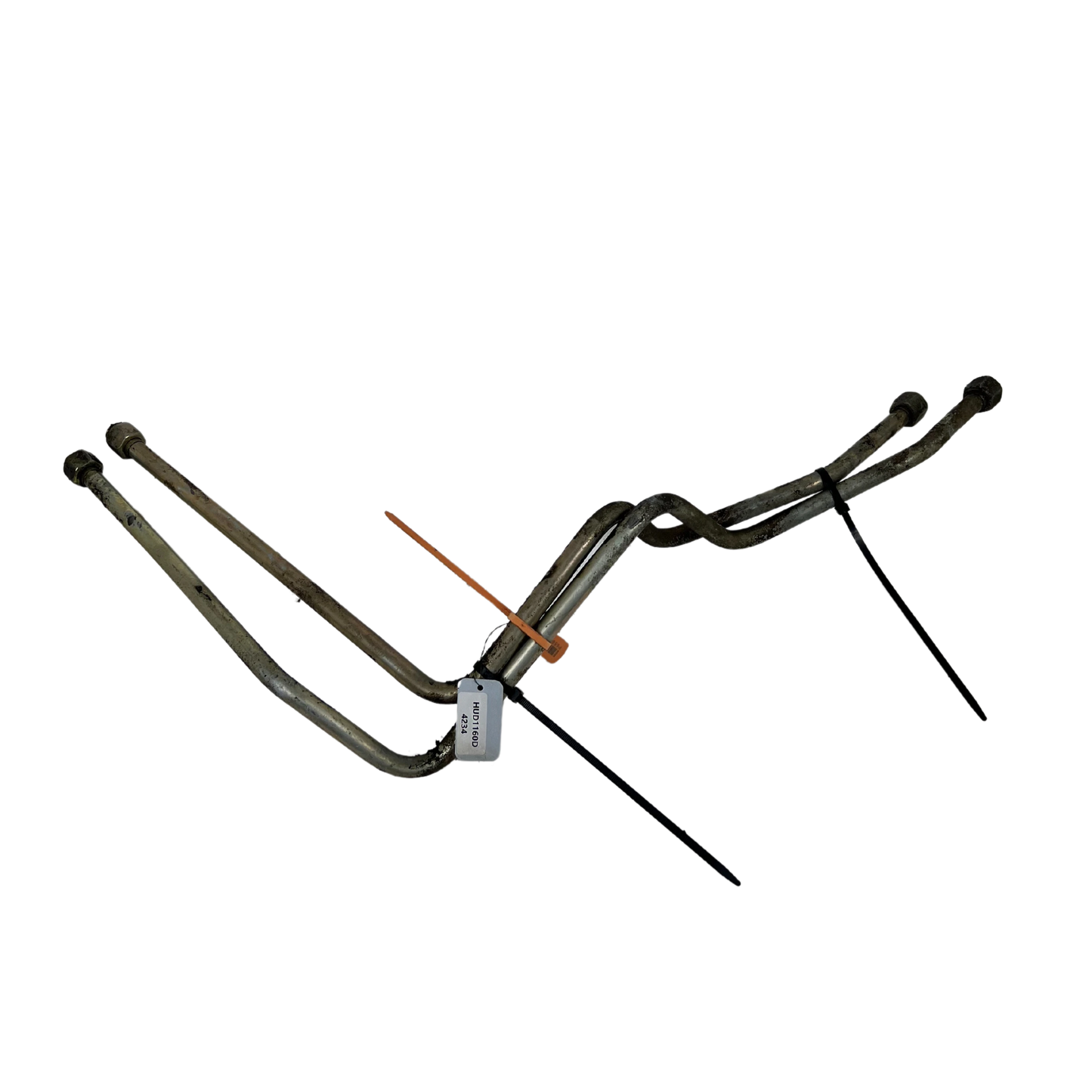 Rör till lastare längs med ram lyft cylinder höger sida | Huddig 1160D