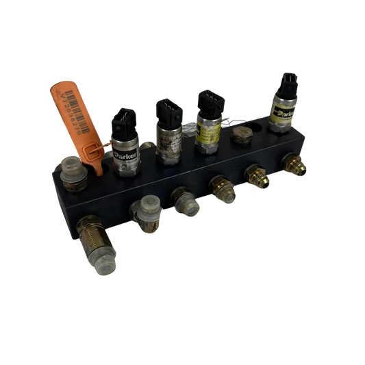 Pressure measurement block with sensor | Huddig 1160D