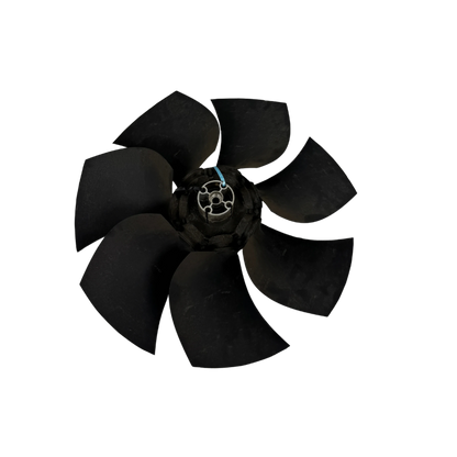 Fläkt på motor | Huddig 1160D