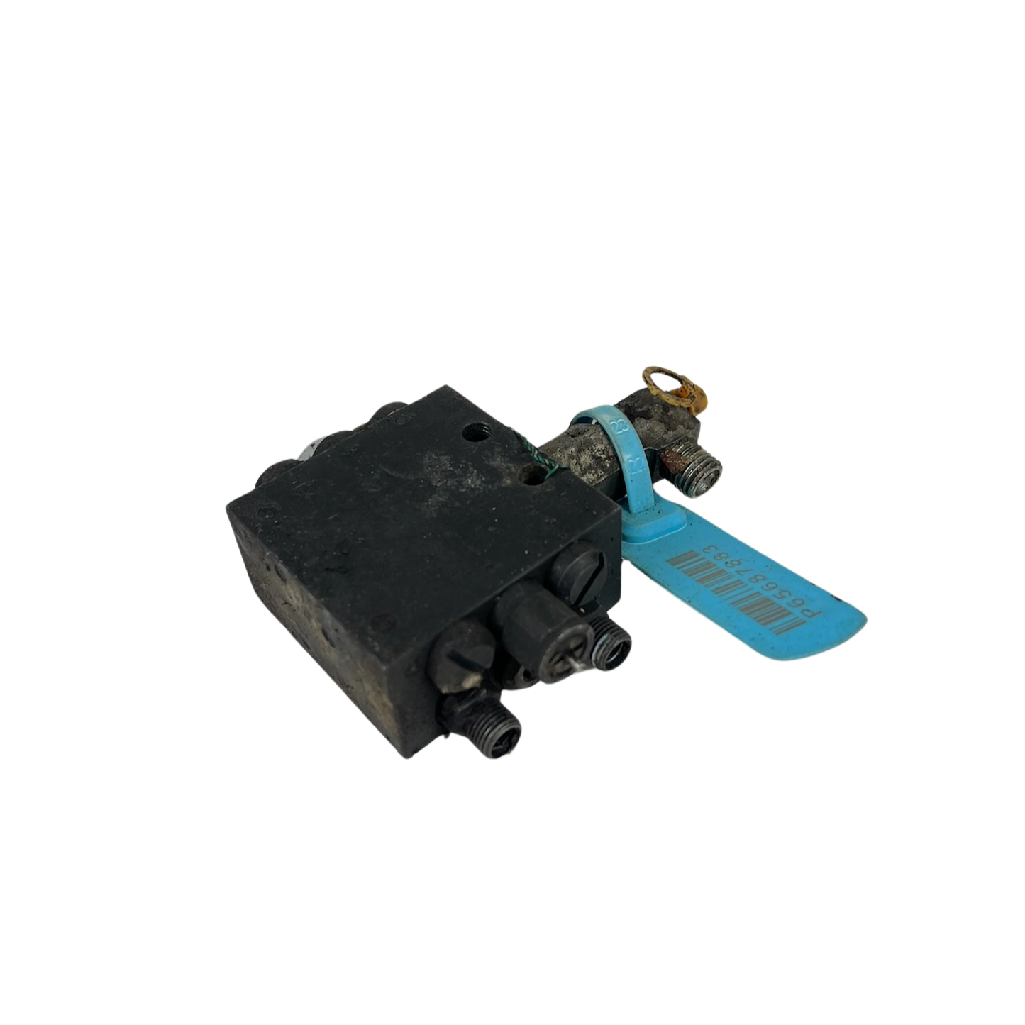 Smörjblock, bombock höger sida fram | Huddig 1160D