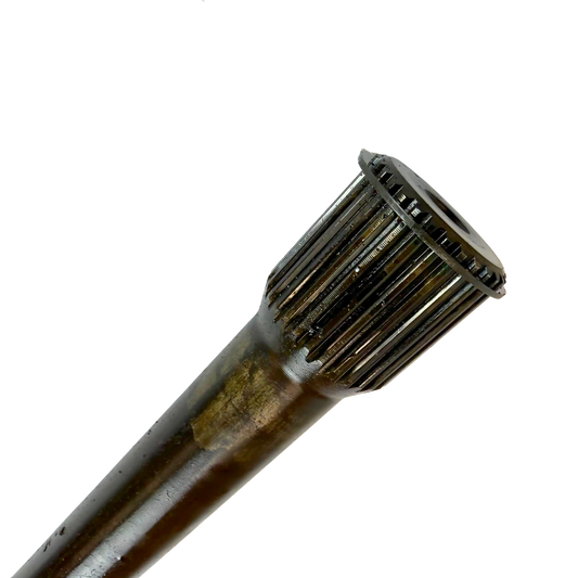 Drive shaft with differential splines | 11034134