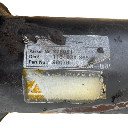 Kungen, fäste mellan maskin och bom | Huddig 1160D