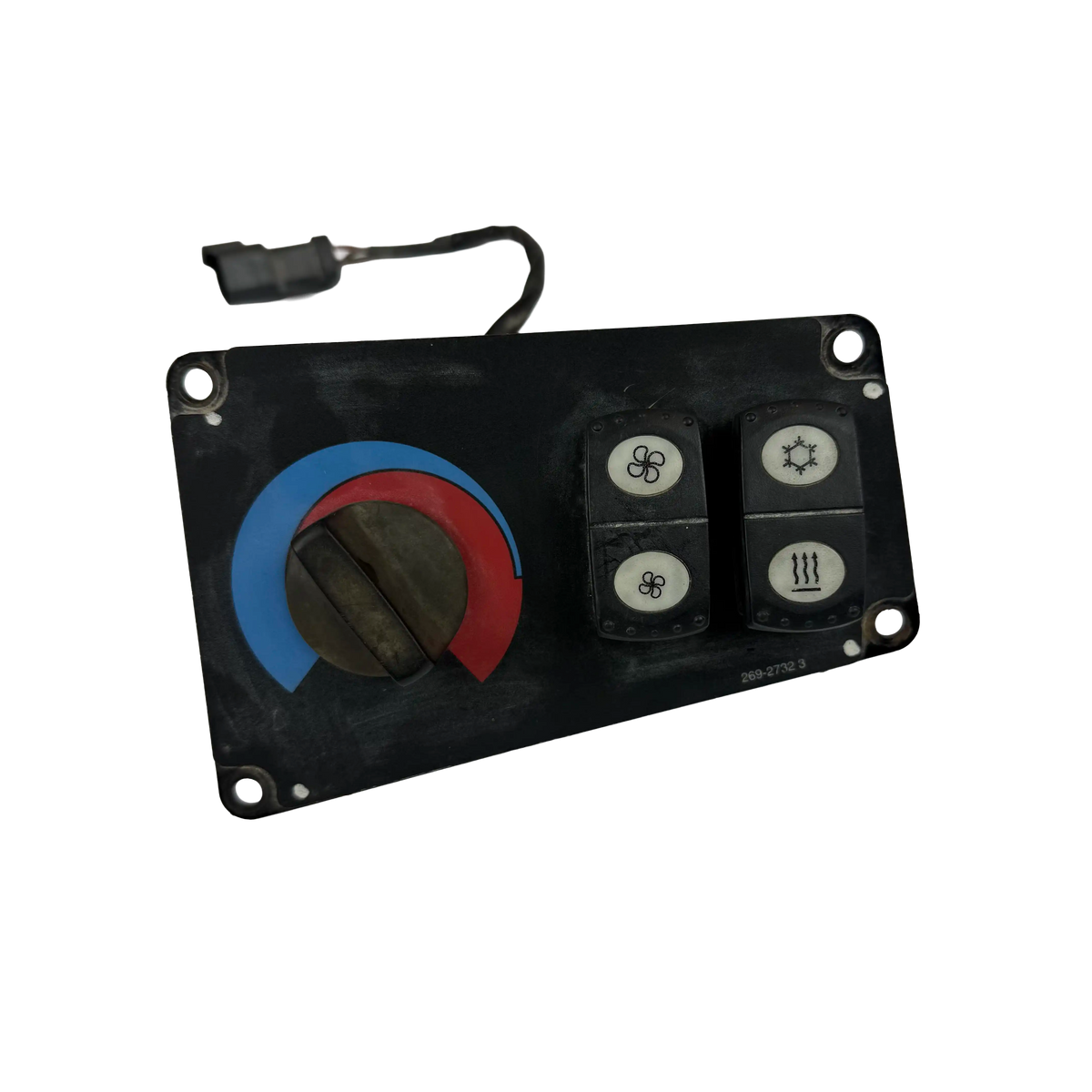 Control panel with switch | 236-4610, 236-4611, 269-2732, 291-2165 | Cat IT38H