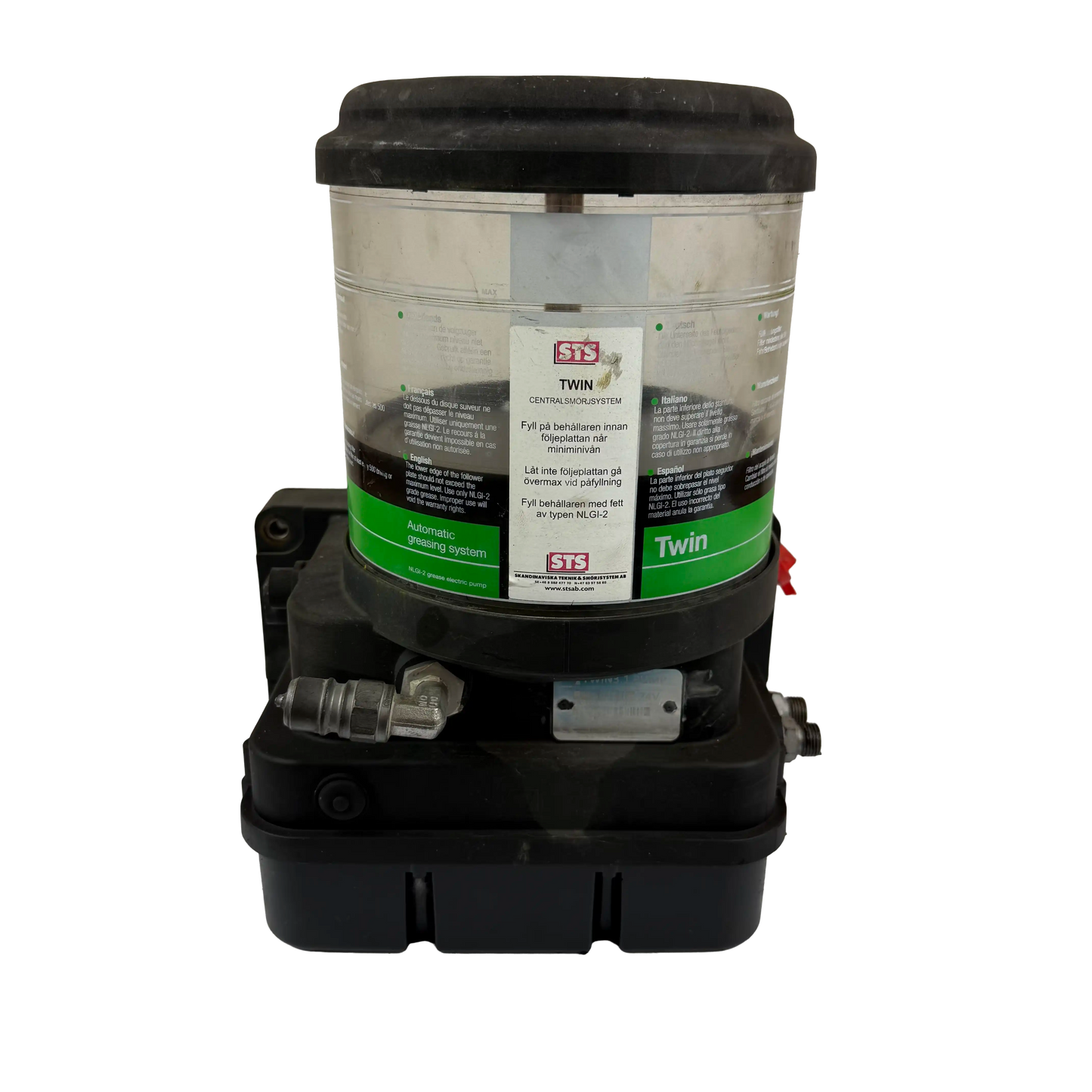 Centralsmörjning twin 3,1 | Cat IT38H