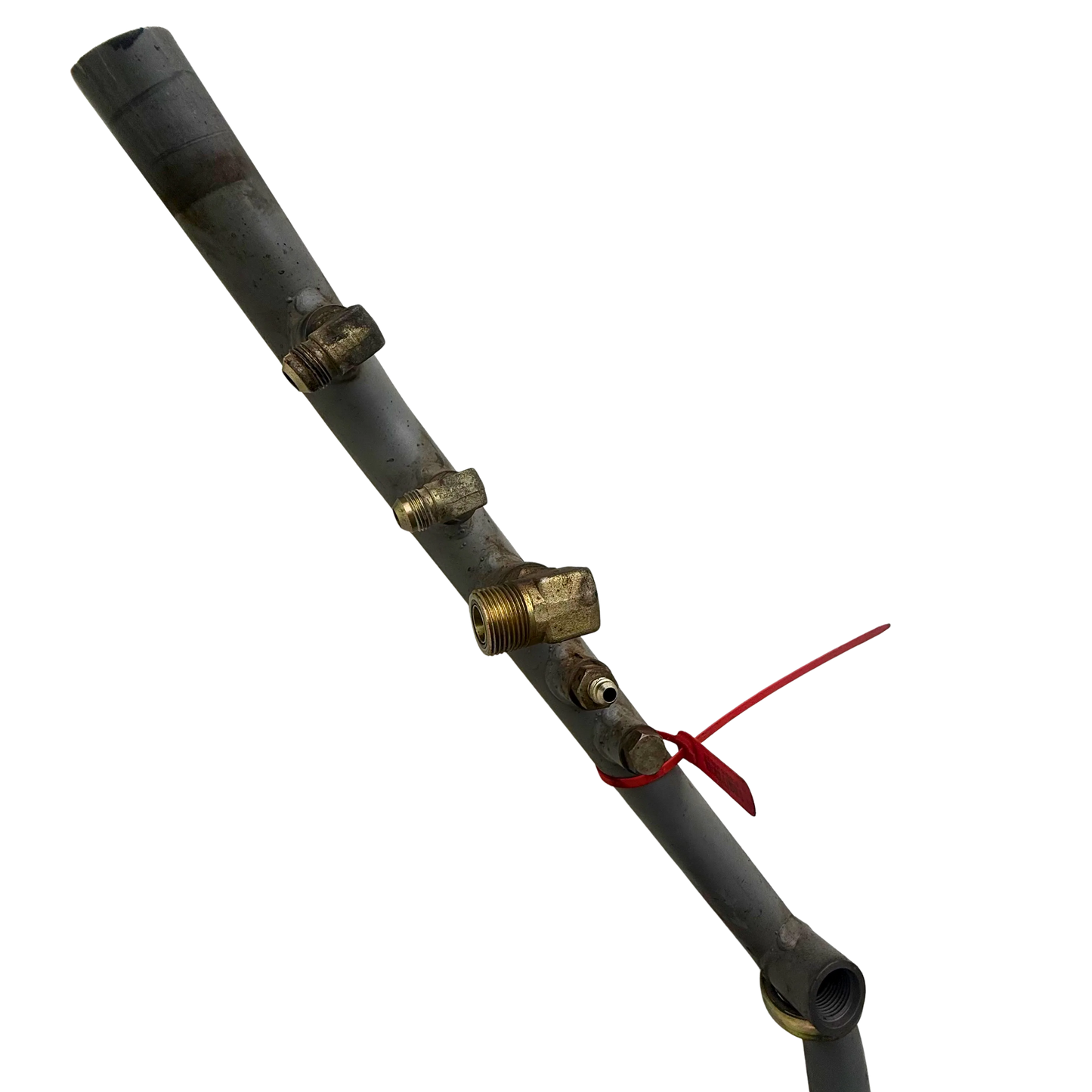 Oil cooler return pipe-valve block | 8098350 | Hitachi ZX250LC-3