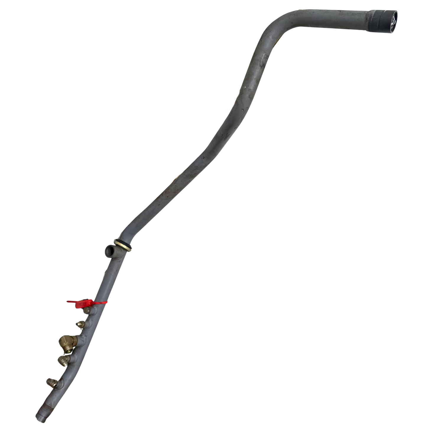 Oil cooler return pipe-valve block | 8098350 | Hitachi ZX250LC-3