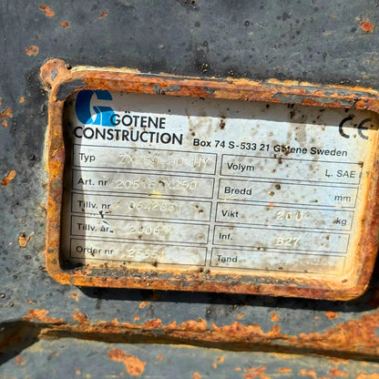 Snabbfäste b27 hydrauliskt | Hitachi ZX250LC-3