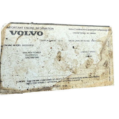 Motor d12cebe2 | 8188175 | Volvo EC460BLC