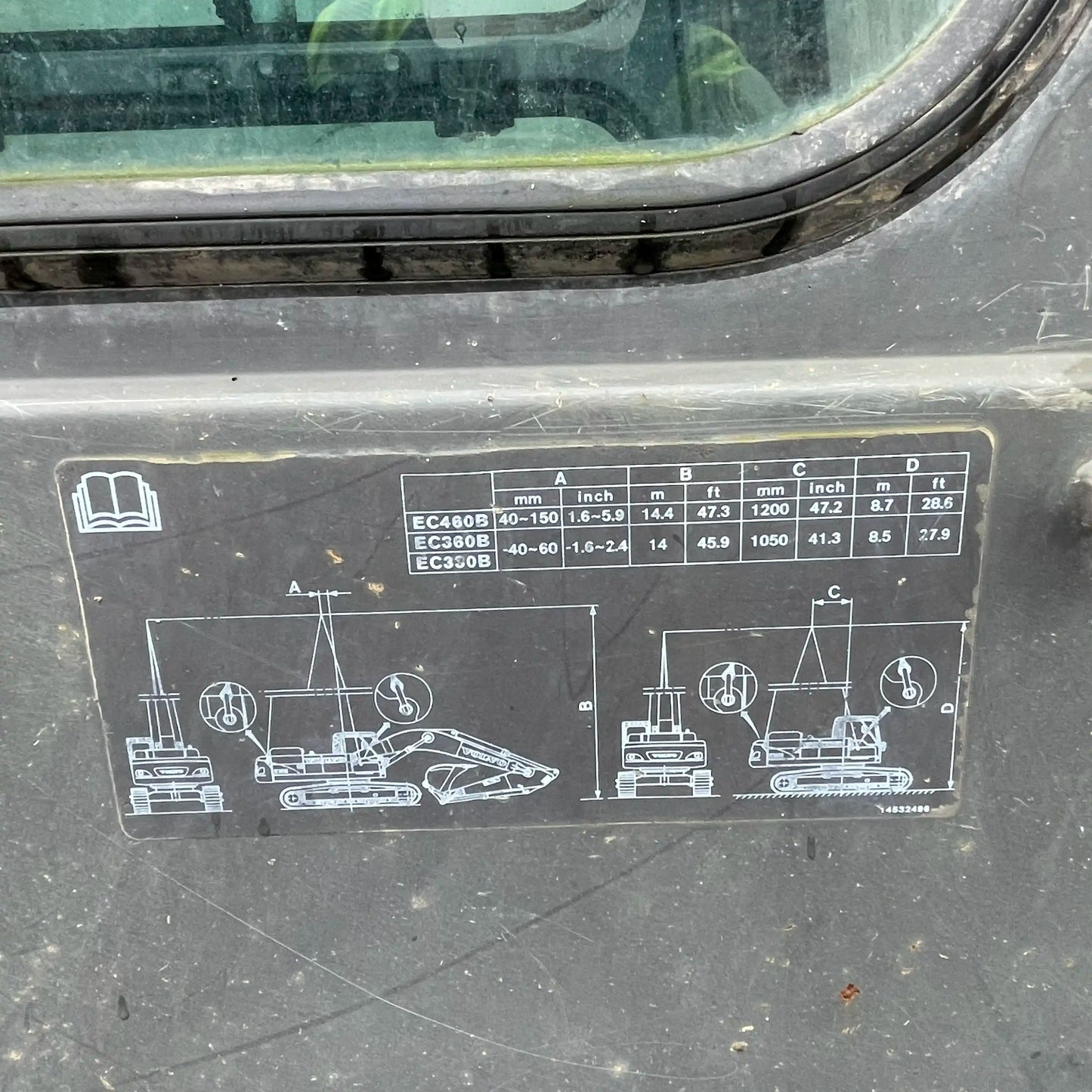 Hytt | 14538703 14611671 | Volvo EC460BLC