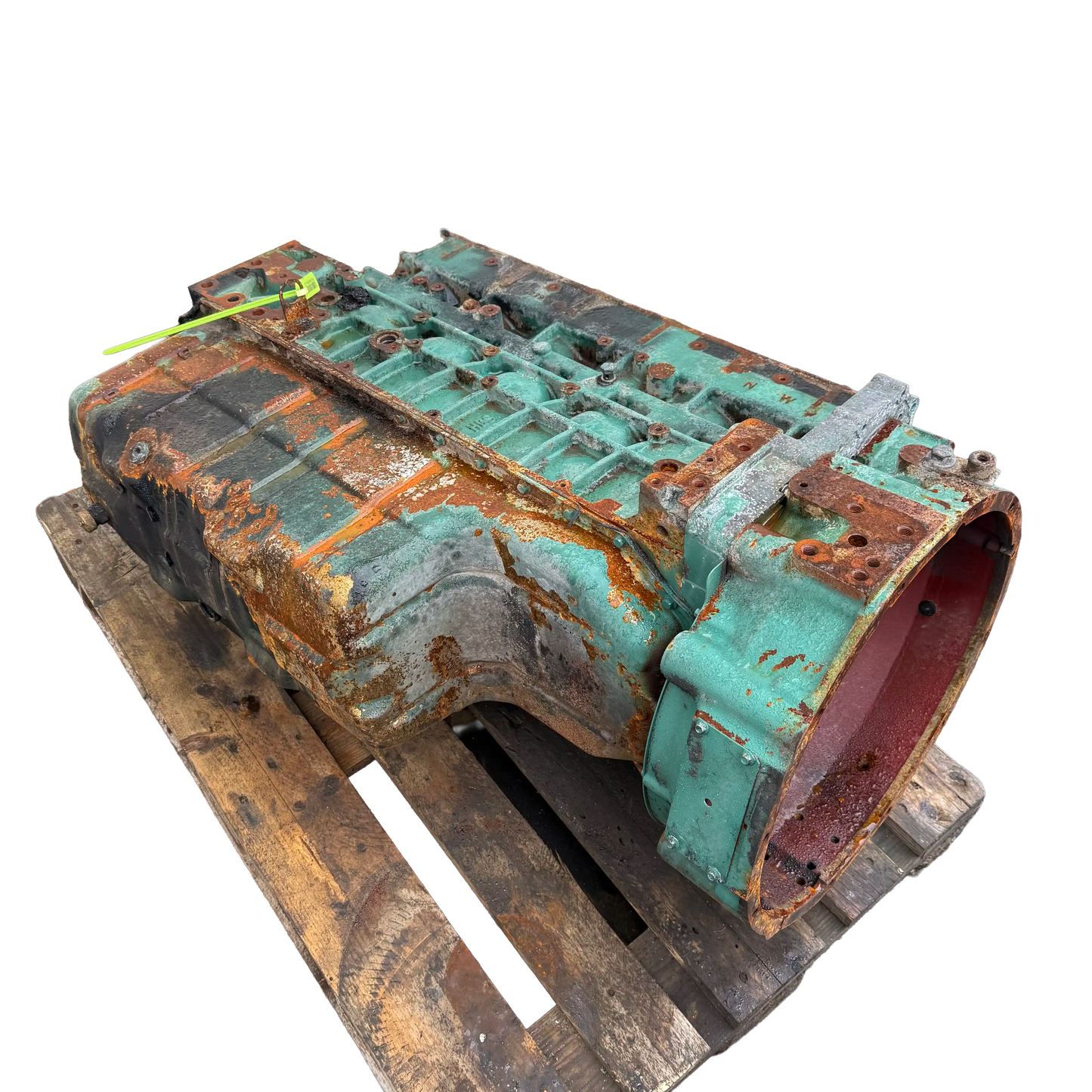 Motorblock d8h med vevaxel, renoveringsobjekt | 17211952, 24250934, 21688599 | Volvo EC250EL