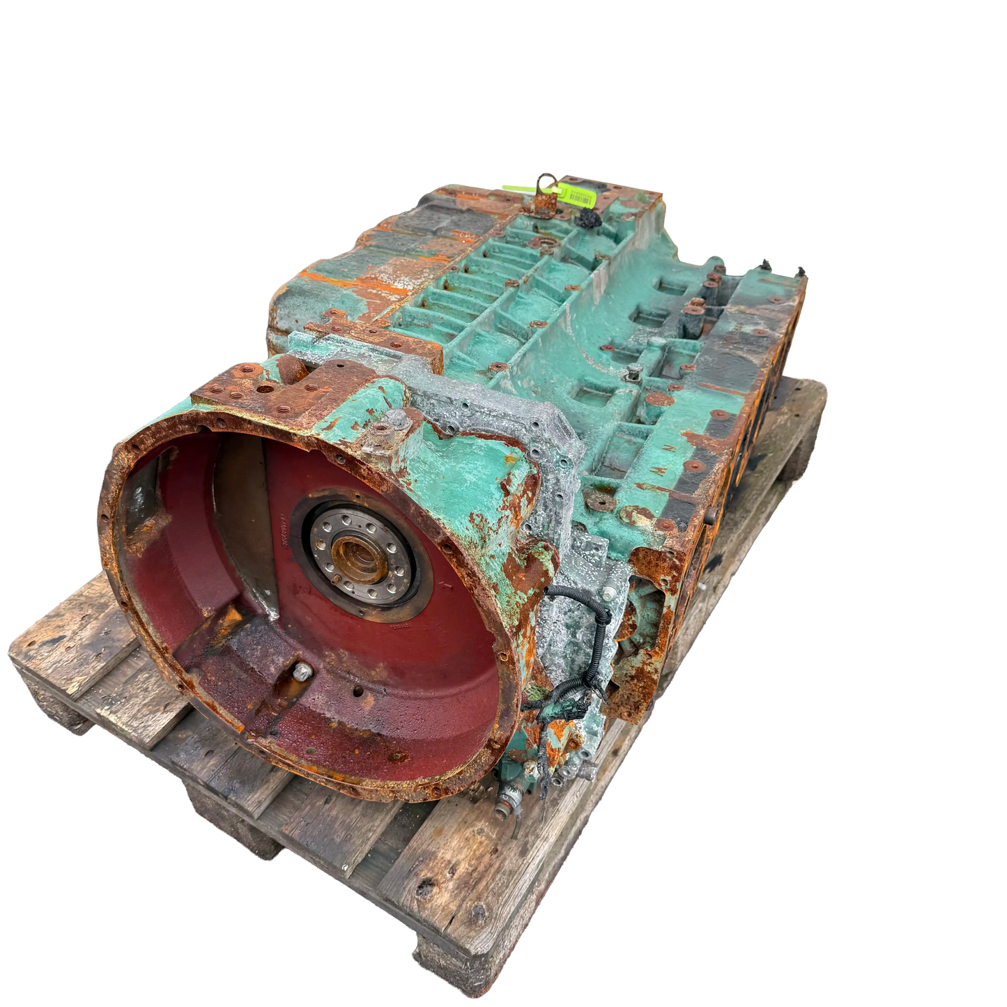 Motorblock d8h med vevaxel, renoveringsobjekt | 17211952, 24250934, 21688599 | Volvo EC250EL