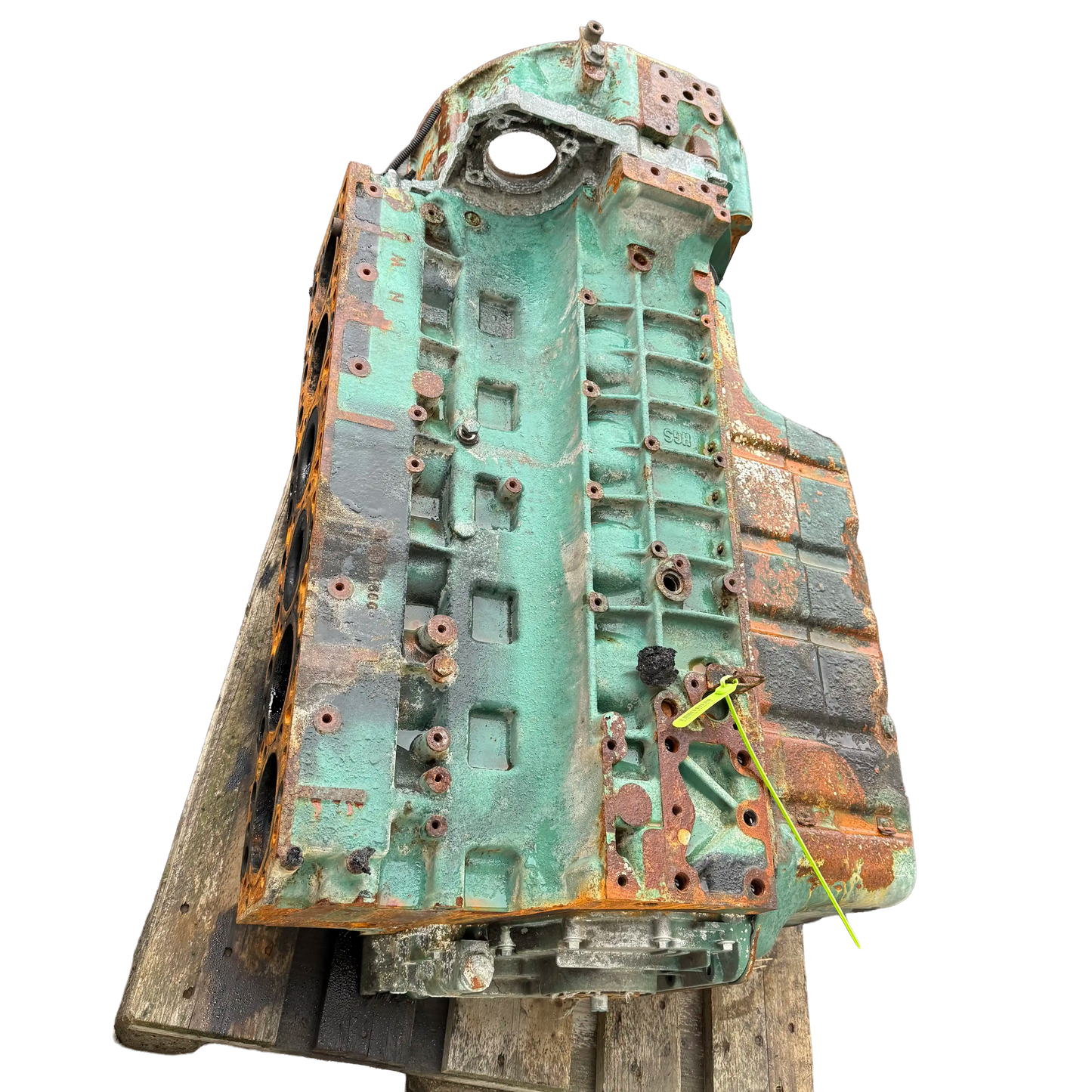 Motorblock d8h med vevaxel, renoveringsobjekt | 17211952, 24250934, 21688599 | Volvo EC250EL