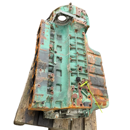 Motorblock d8h med vevaxel, renoveringsobjekt | 17211952, 24250934, 21688599 | Volvo EC250EL