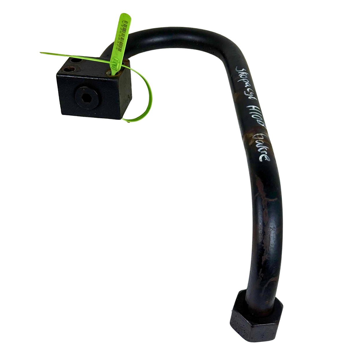 Rear bucket cylinder pipe | 14254513 | Åkerman H10B