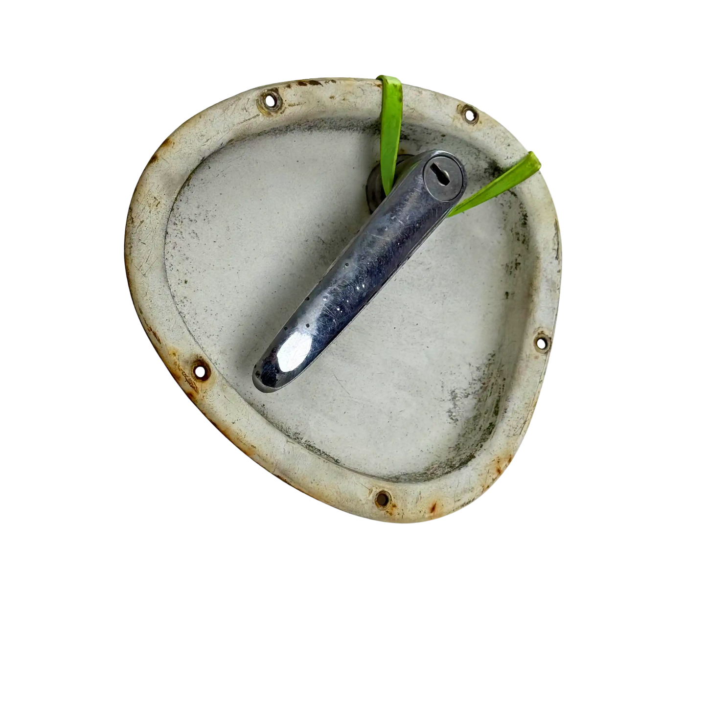 Handtag med lås och handtagsskål | 14040222 | Åkerman H10B