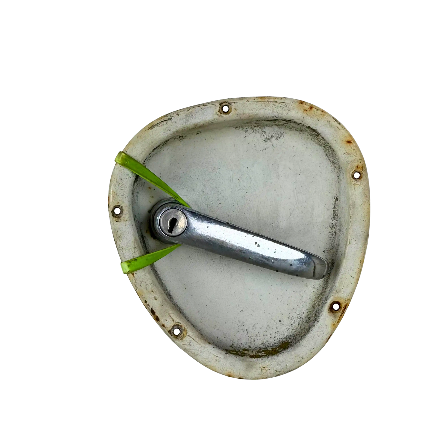 Handtag med lås och handtagsskål | 14040222 | Åkerman H10B