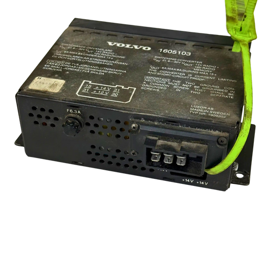 Spänningsomvandlare | 1605103, 1618614 | Volvo L50