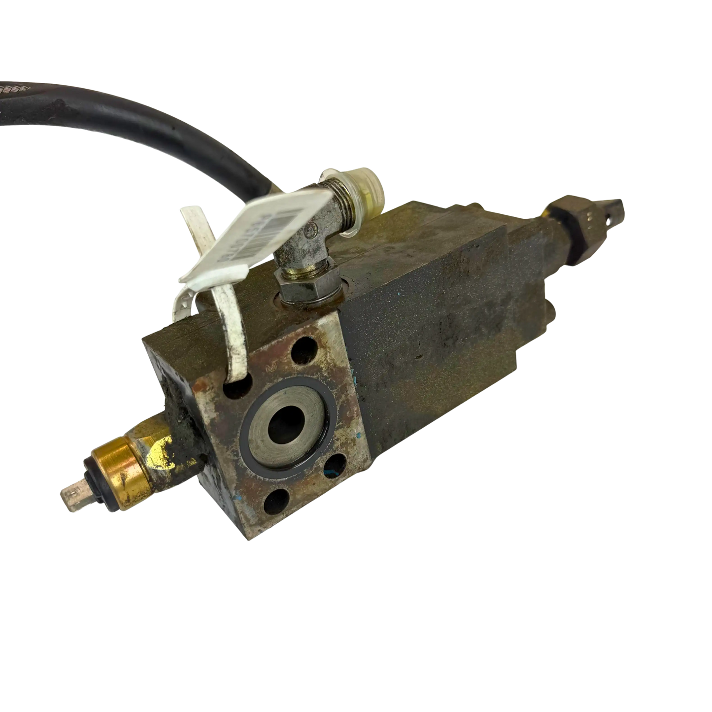 Hydraulic block sensor backup steering | 11093673, 11039306, 4803590 | Volvo L90C