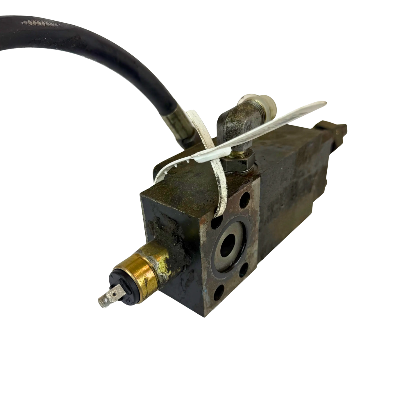 Hydraulic block sensor backup steering | 11093673, 11039306, 4803590 | Volvo L90C