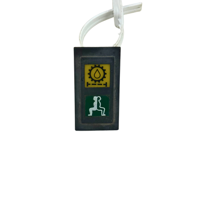 Kontrollampa, lastarmsfjädring | Volvo L90C