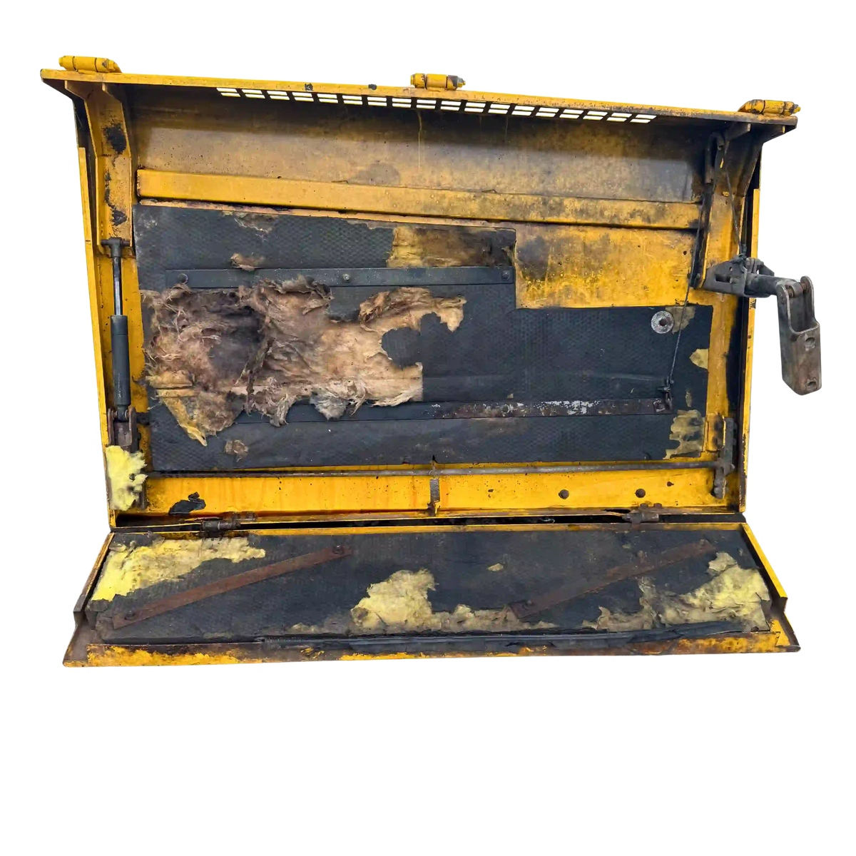 Motorlucka höger bak | 11014093, 11014242, 11016049, 11016050 | Volvo L90C