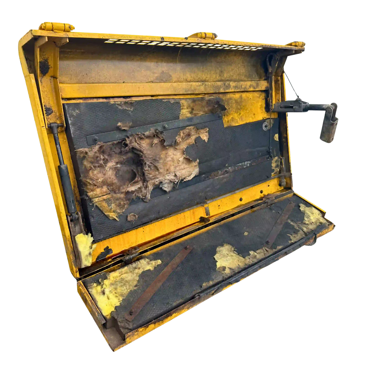 Motorlucka höger bak | 11014093, 11014242, 11016049, 11016050 | Volvo L90C