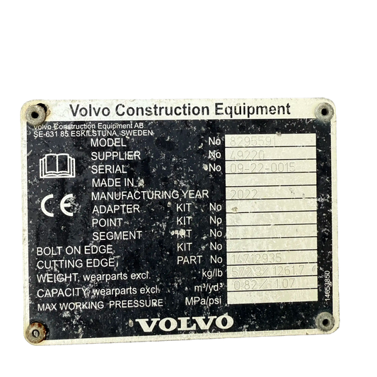 Planeringsskopa stel, invikt | 14712935 | Hitachi ZX140W-5B