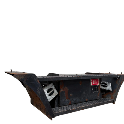 Verktygslåda vänster komplett utan stänkskärm | Ya00033332, Ya00033333, Ya00033338, Ya00033339, Ya00033340 | Hitachi ZX140W-5B