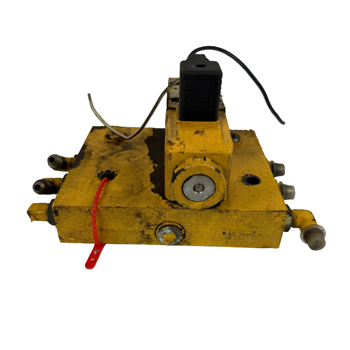 Manifold block with electric magnet | Volvo BM6300