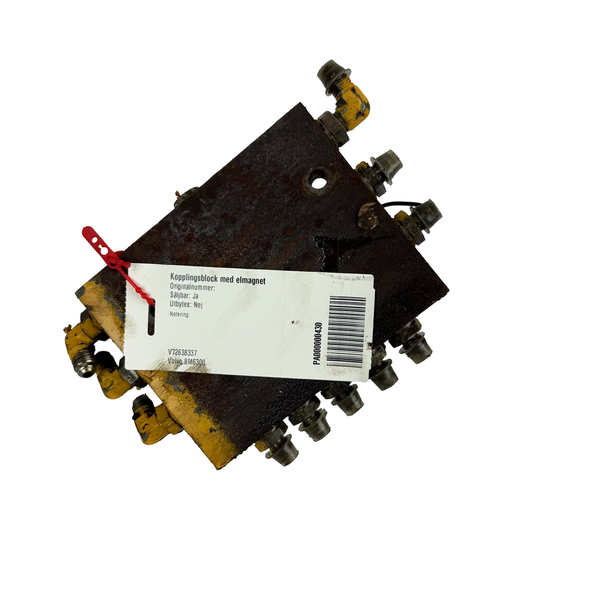Manifold block with electric magnet | Volvo BM6300