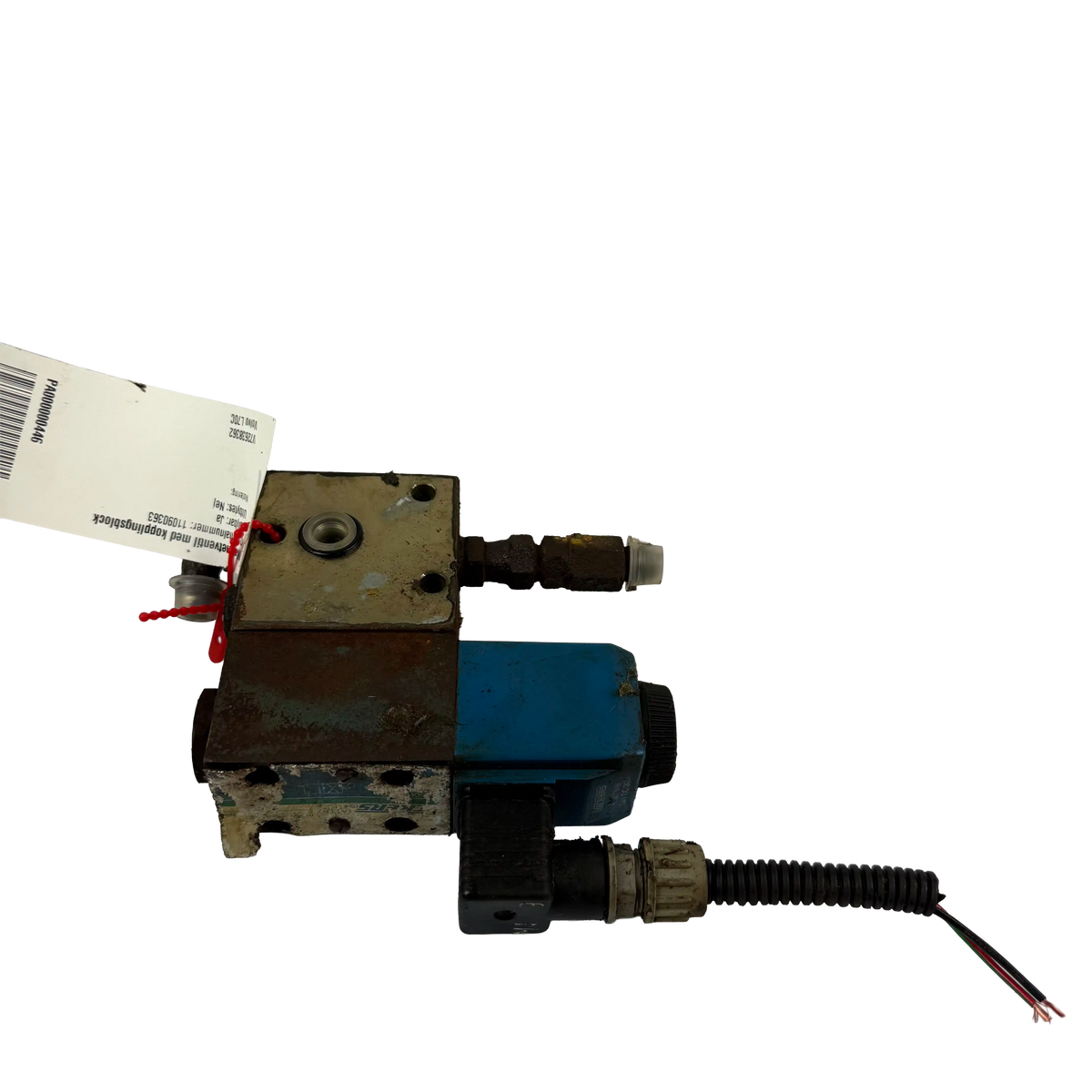 Magnetventil med kopplingsblock | 11090349, 11090363 | Volvo L70C