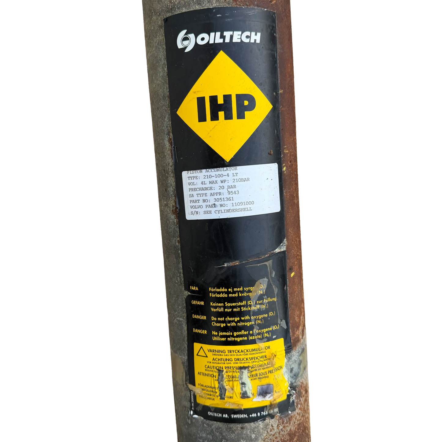 Ackumulator | 11702389, 11705313 | Volvo L70C