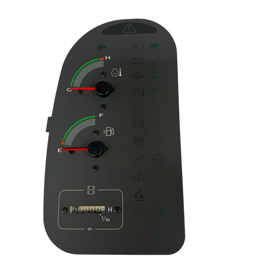 Panel in Display unit, analog | 14521360, 14515556