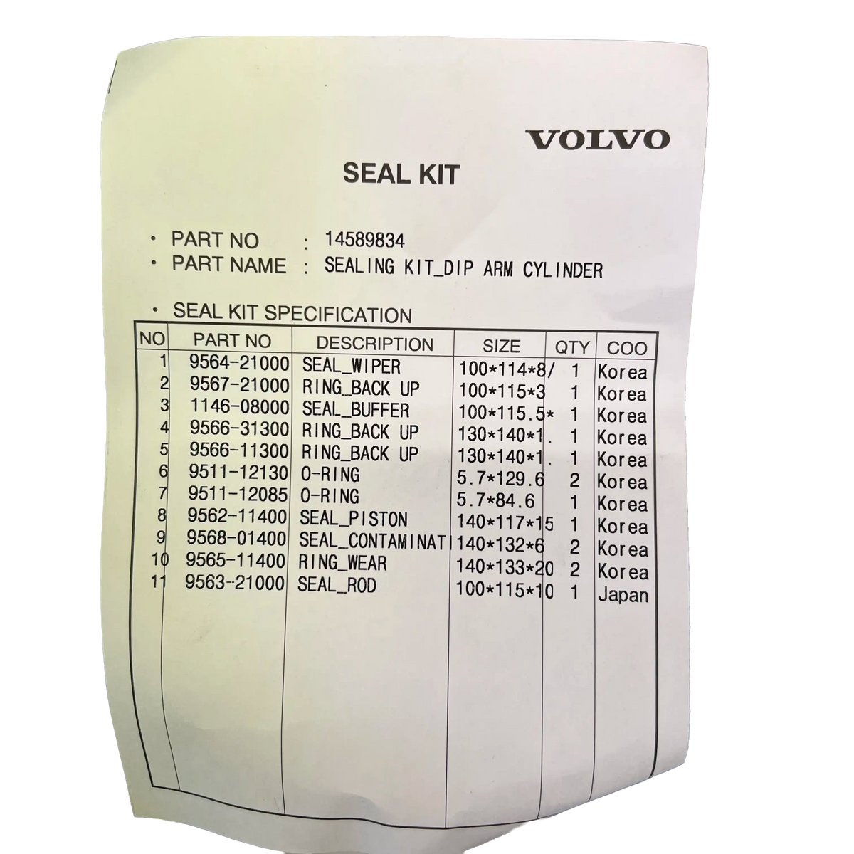 Gasket kit | 8148-10121, 14589834