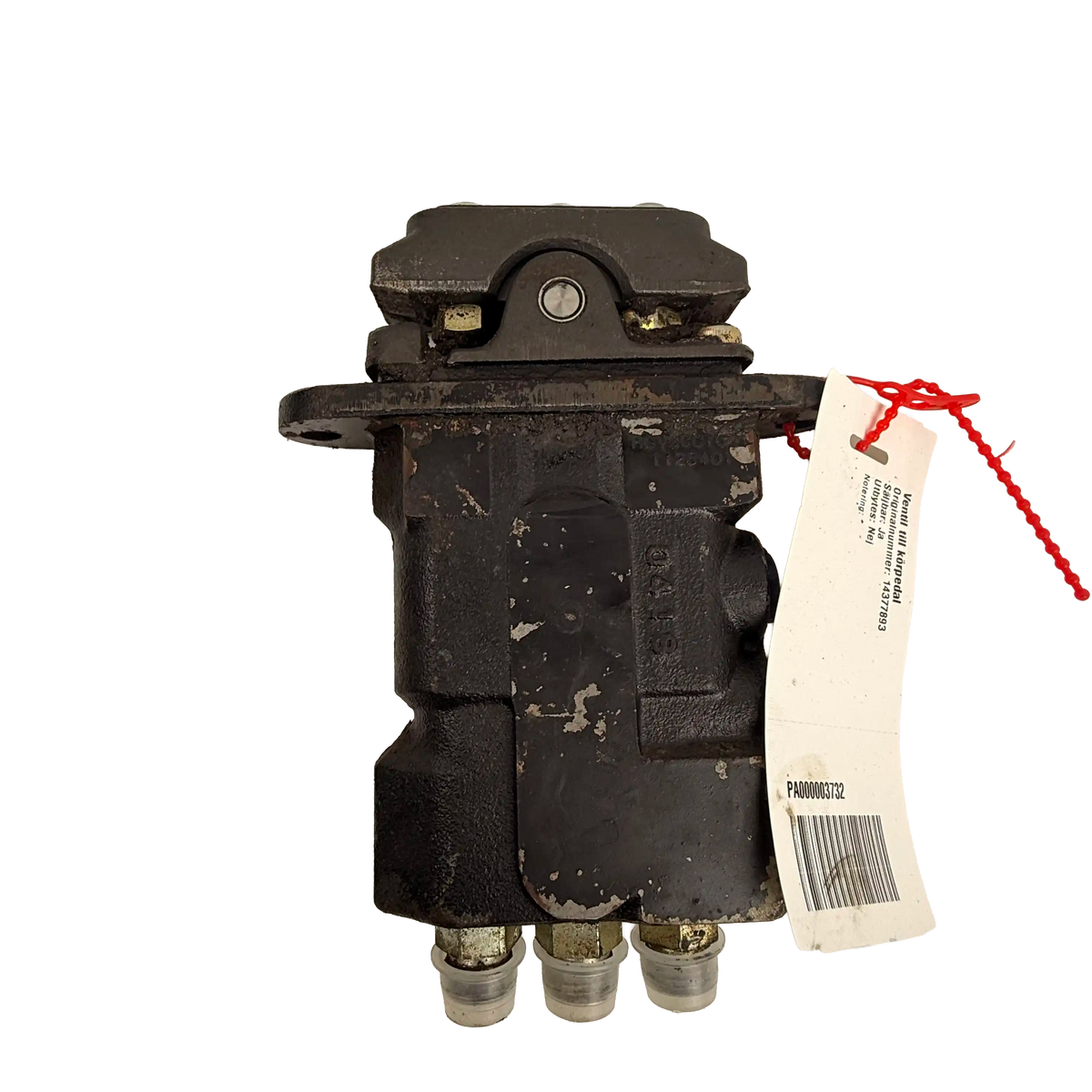 Valve for travel pedal | 14377893