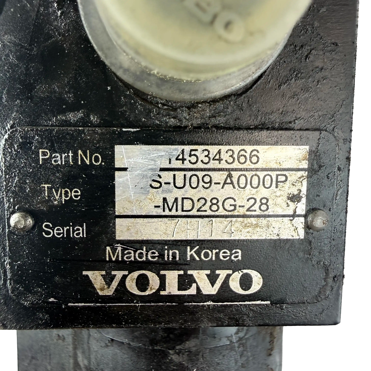 Block with electric solenoid valves | 14534366 | Volvo EC210CL