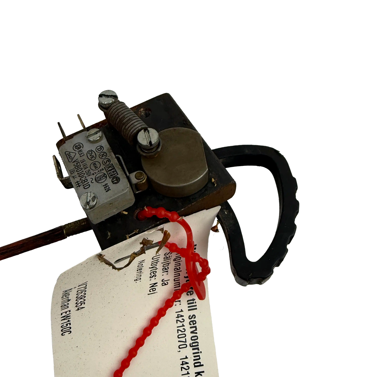 Micro switch for servo gate complete | 14212070, 14212914, 14243941 | Åkerman EW150C