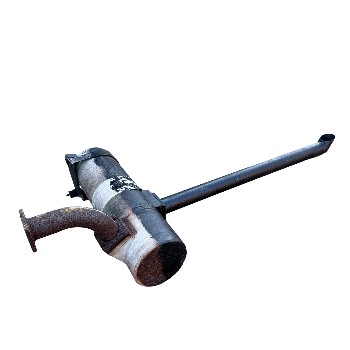 Muffler with end pipe | 4865051, 4748977 | Volvo BM 616B