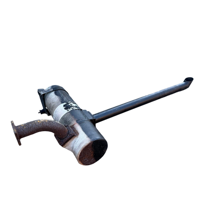 Muffler with end pipe | 4865051, 4748977 | Volvo BM 616B