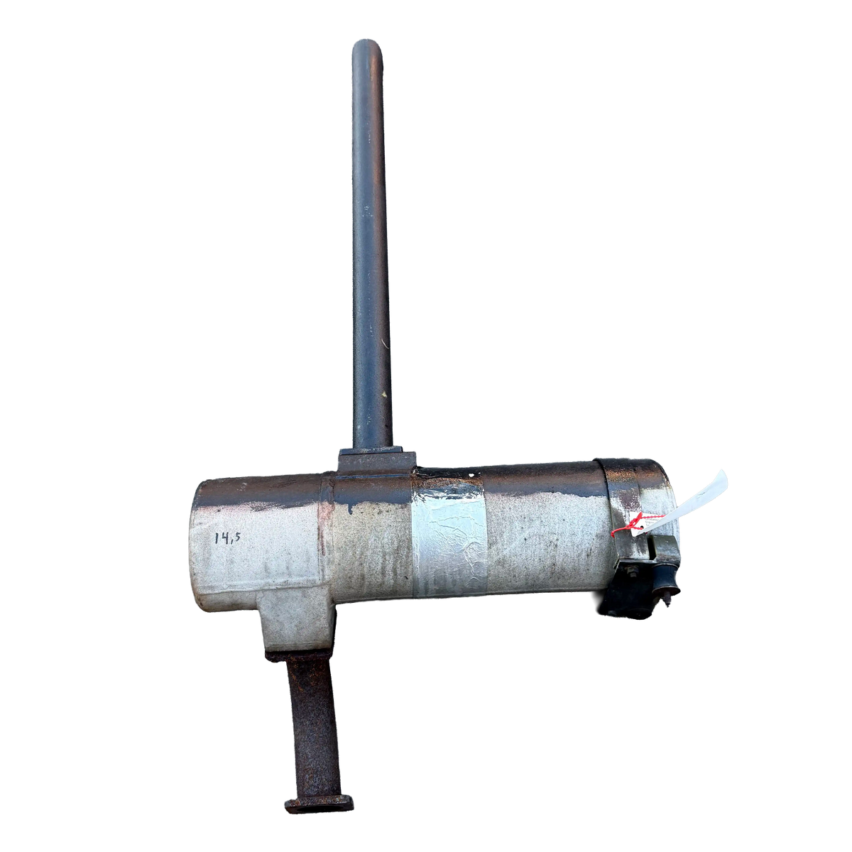 Muffler with end pipe | 4865051, 4748977 | Volvo BM 616B