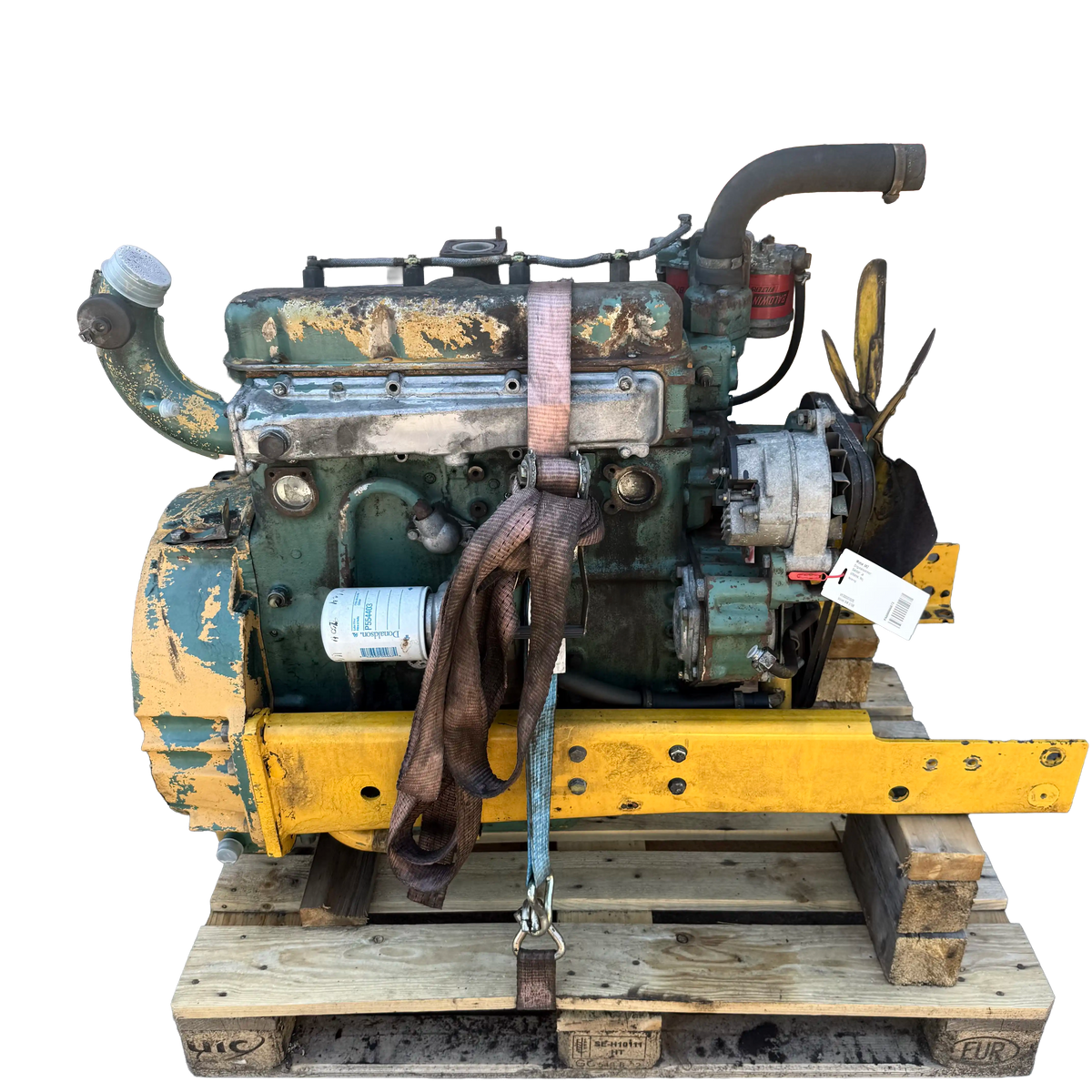 Motor d42  utbytes | Volvo BM 616B