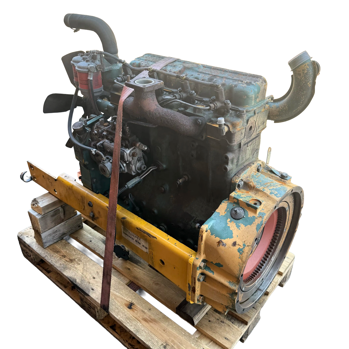 Motor d42  utbytes | Volvo BM 616B