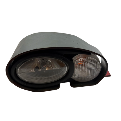 Left headlight with bracket | 09738 | Magni